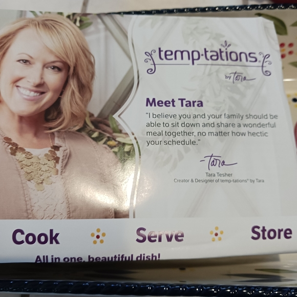 TEMPTATIONS DINÑER SET FOR 4 CONFETTI PATTERN - Picture 4 of 6